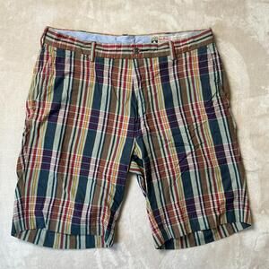 Polo Ralph Lauren Men's Shorts Indian Madras Size‎ 32 Classic Fit Plaid